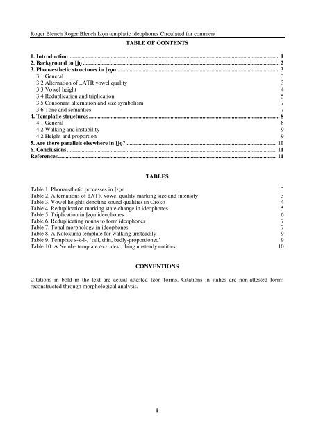 Kolokuma ideophones.pdf - Roger Blench