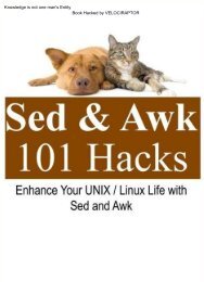 Sed and awk 101 hacks