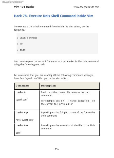 vim 101 hacks