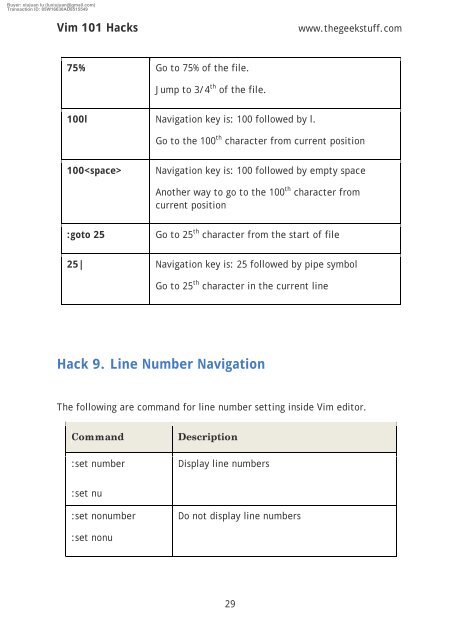 vim 101 hacks