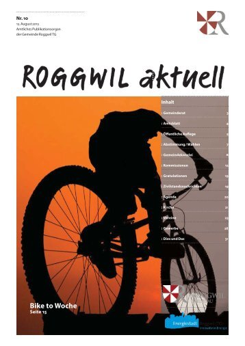 Bike to Woche - Gemeinde Roggwil