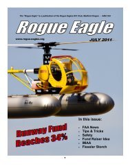 JULY 2011 - The Rogue Eagles R/C Airplane Club