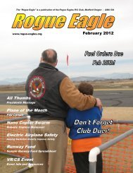 February - The Rogue Eagles R/C Airplane Club