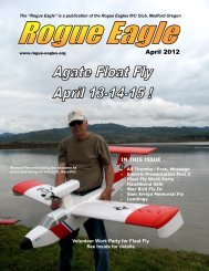 April 2012 - The Rogue Eagles R/C Airplane Club