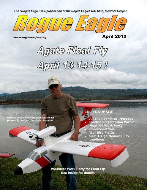 April 2012 - The Rogue Eagles R/C Airplane Club