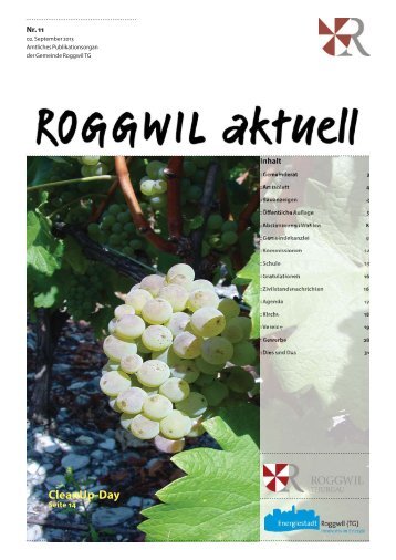 2. September 2013 - Gemeinde Roggwil