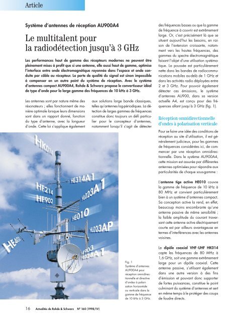 Download article as PDF (0.3 MB) - Rohde & Schwarz France