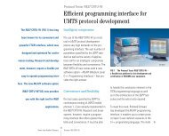 Efficient programming interface for UMTS ... - Rohde & Schwarz