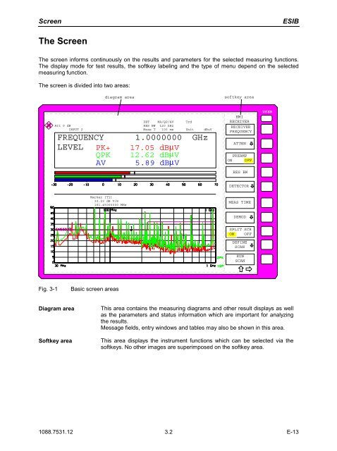 Operating Manual EMI TEST RECEIVER ESIB7 - Rohde & Schwarz