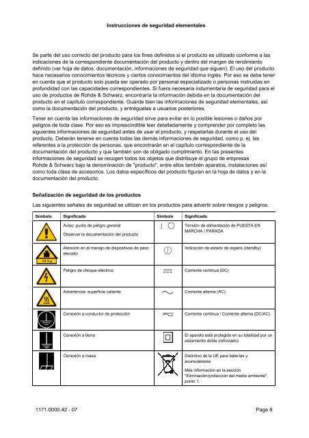 R&S WinIQSIM2 Software Manual - Rohde & Schwarz