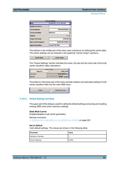 R&S WinIQSIM2 Software Manual - Rohde & Schwarz