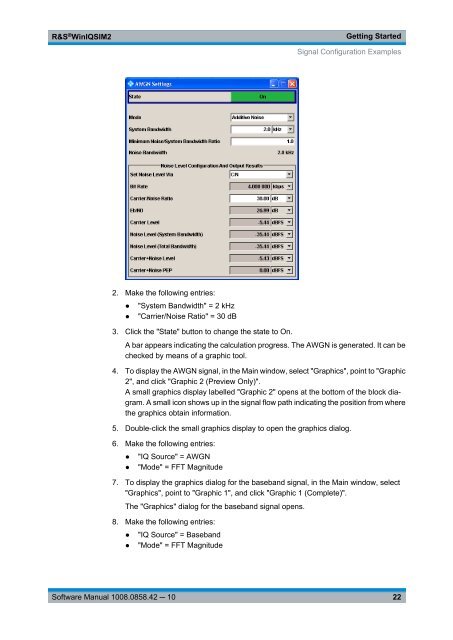 R&S WinIQSIM2 Software Manual - Rohde & Schwarz