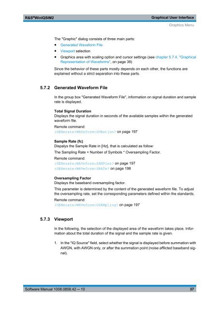 R&S WinIQSIM2 Software Manual - Rohde & Schwarz