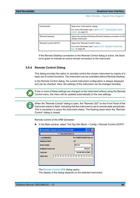 R&S WinIQSIM2 Software Manual - Rohde & Schwarz