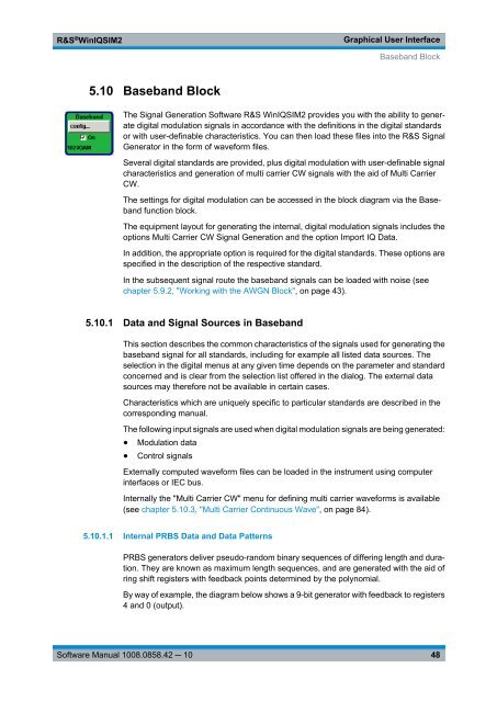 R&S WinIQSIM2 Software Manual - Rohde & Schwarz