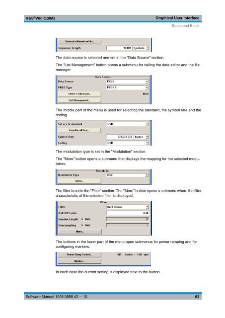 R&S WinIQSIM2 Software Manual - Rohde & Schwarz