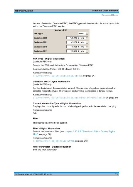 R&S WinIQSIM2 Software Manual - Rohde & Schwarz