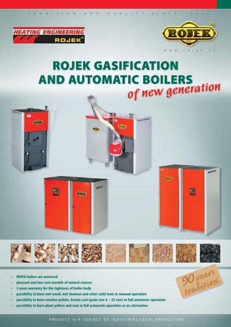 ROJEK GASIFICATION AND AUTOMATIC BOILERS