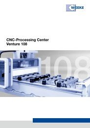 CNC-Processing Center Venture 108 - Rojek