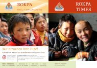 Zum Jahresbericht 2009 (PDF) - Rokpa