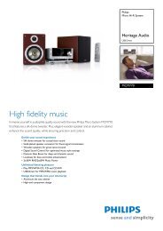 MCM770/12 Philips Micro Hi-Fi System