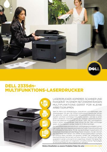 Dell 2335dn- MUlTIFUNKTIONS-lASeRDRUCKeR