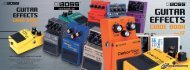 BOSS Guitar Effects Guidebook (PDF) - Roland