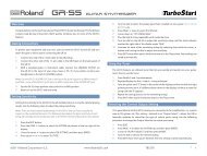 GR-55 TurboStart - Roland UK