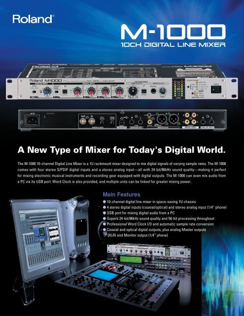 その他 ROLAND MS-1000 The M-1000 - Roland