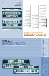 E-100/200 E-100/200 - Roland
