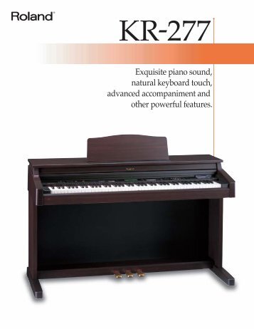 Download KR-277 Brochure (PDF)