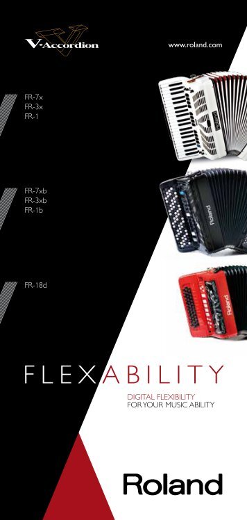 V-Accordion Leaflet - Roland