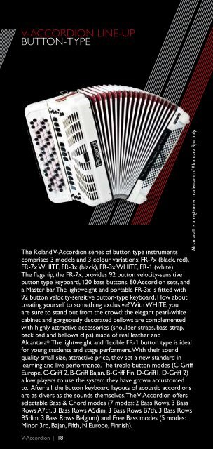 V-Accordion Leaflet - Roland