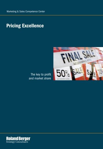 Pricing Excellence