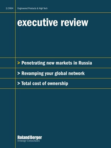 executive review - Roland Berger