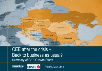 CEE after the crisis â Back to business as usual? - Roland Berger ...