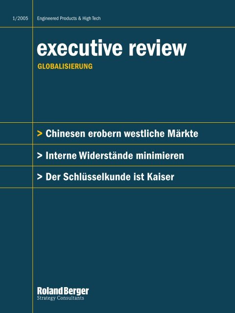 executive review - Roland Berger