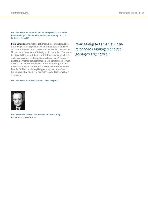 executive review - Roland Berger