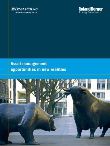 Asset management opportunities in new realities - Roland Berger