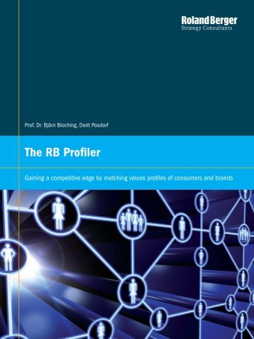 The RB Profiler - Gaining a competitive edge by ... - Roland Berger