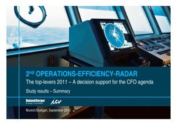 2nd Operations-Efficiency-Radar - The Top Levers ... - Roland Berger