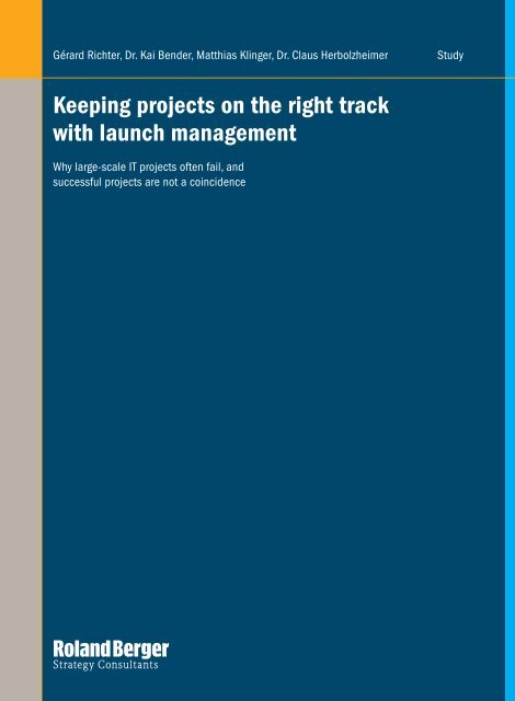 Keeping projects on the right track with launch management (PDF ...