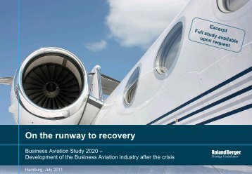 Short version of the Business Aviation Study 2020 - Roland Berger