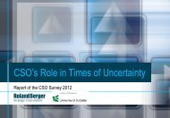 CSO's Role in Times of Uncertainty (PDF, 2067 KB) - Roland Berger