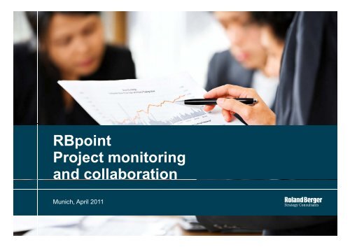 RBpoint - Project monitoring and collaboration - Roland Berger