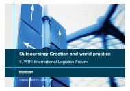 Outsourcing: Croatian and world practice - Roland Berger