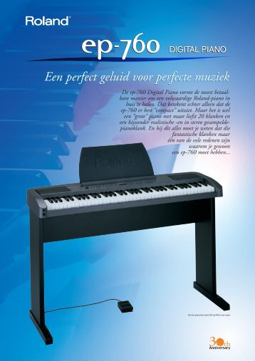 ep-760 Broch.NL - Roland Keyboard Club