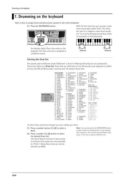 EM-55 OR - Roland Keyboard Club
