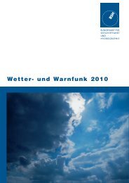 Wetter- und Warnfunk 2010 - Yachtschule Rolf Dreyer