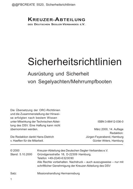 Auftrieb der Automatik-Rettungsweste – Das sollten Segler wissen!